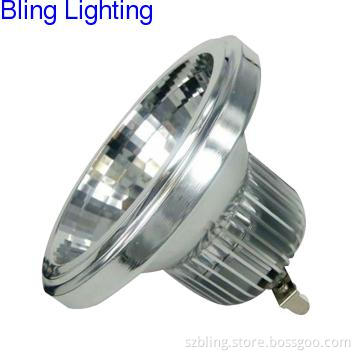 45° 10W AR111,frosted reflector & PC cover,over 650lm for cool white
